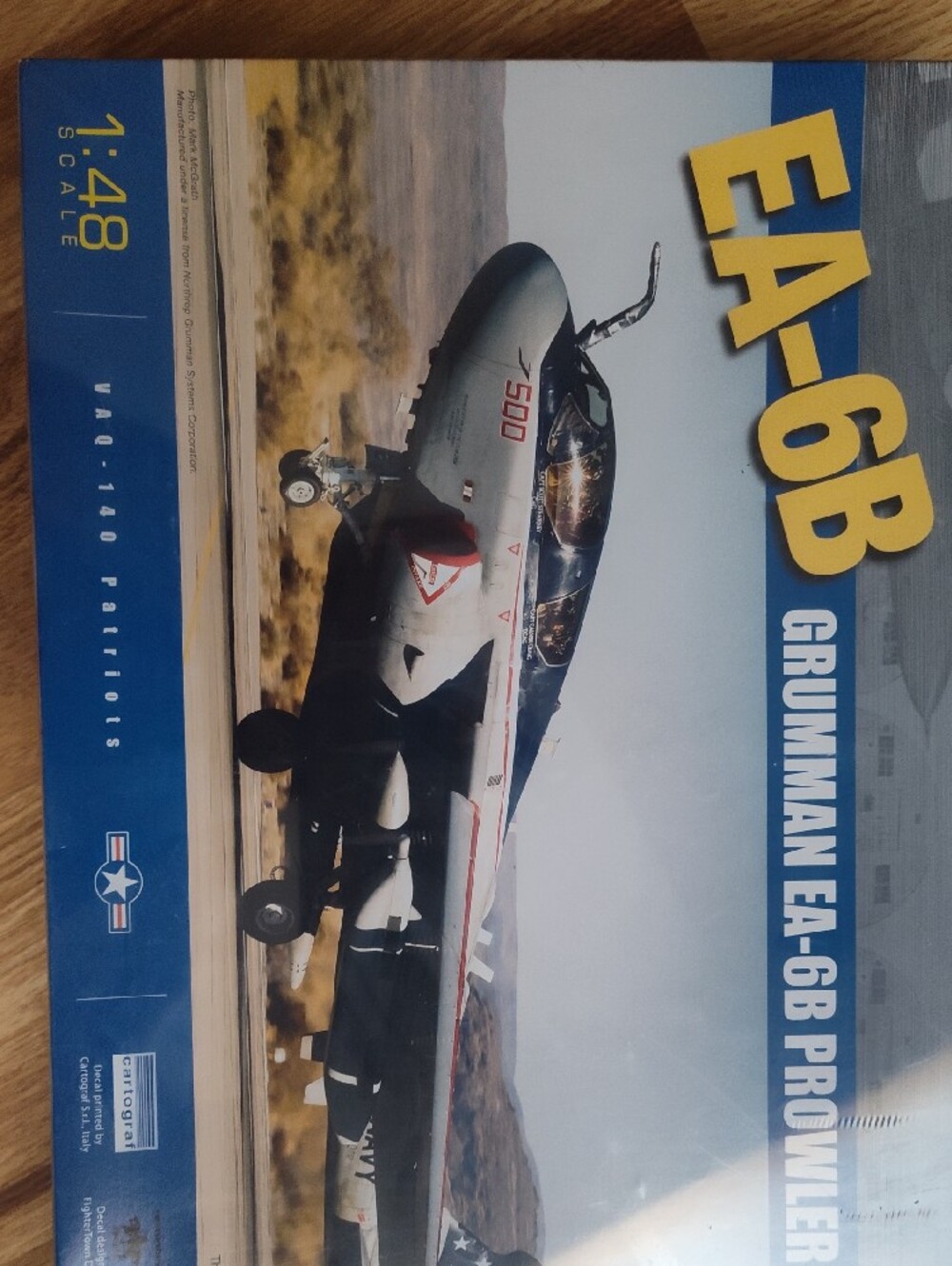 Kinetic Model Kits EA-6B Grumman Prowler 1:48 Scale Model - Gray - Picture 2 of 6